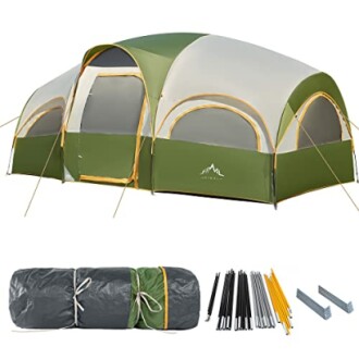 GoHimal 8 Person Tent Review: Waterproof & Windproof Camping Tent